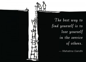 Helping the Needy Quote by Mahatma Gandhi