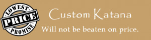 to Custom Katana supplier of quality Budo equipment Japanese samurai