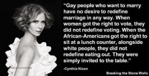 Cynthia Nixon quote