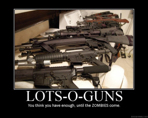 Re: gun demotivational posters.