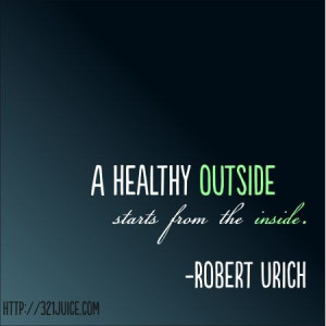 healthy outside starts from the inside