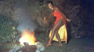 ... portrait taken for the cover of her album, 'Miss Calypso,' 1957