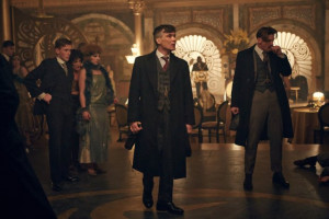 Still of Cillian Murphy and Noah Taylor in Peaky Blinders (2013)