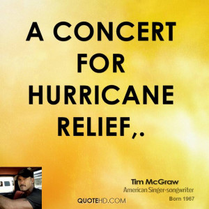 Concert for Hurricane Relief,.