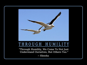 Through Humility Quotes And...