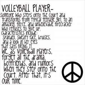 Quotes About Volleyball, Volleyball Stuff, Volleybal Players ...