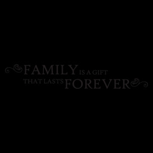 Gift That Lasts Forever Wall Quotes™ Decal
