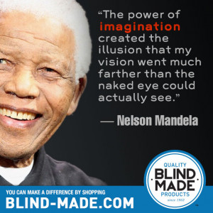 Nelson Mandela Power of Imagination quote