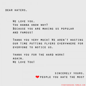 ... : Haters Quotes For Girls , Haters Quotes For Facebook Status