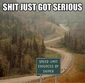 Enforced Speed Limit