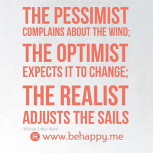 some have the last line of this quote as the leader adjusts the sails