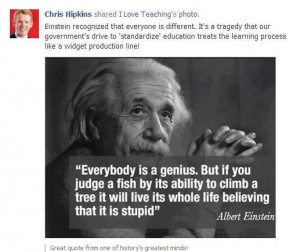 Labour Education Spokeman Chris Hipkins posts a fake quotation about ...