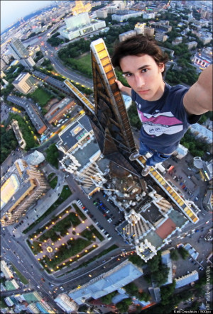Russian daredevil Kirill Oreshkin has taken the category of extreme ...