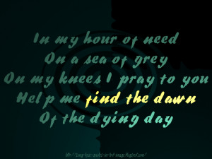 Light My Way - Audioslave Song Lyric Quote in Text Image