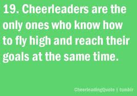 cheer all out or dont cheer at all