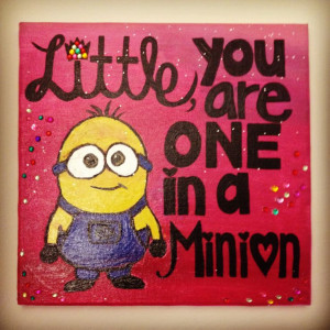 Canvas painting I made for my little for Big/Little Reveal Basket! # ...