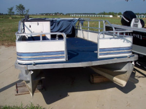 new style for aluminum pontoons for pontoon boat
