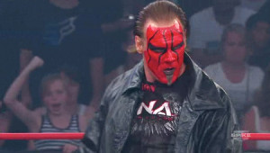 Sting Wrestler Face Paint Red