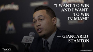 The eight best quotes from Giancarlo Stanton's $325M news conference
