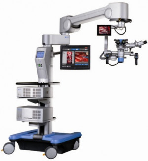 The advanced microsurgical operating system MÖLLER 3-1000 allows ...
