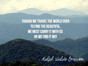 Travel quote: The world is our playground
