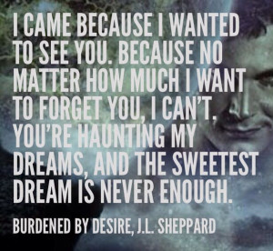 Burdened by Desire, paranormal romance