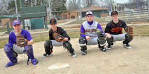 Baseball catchers group