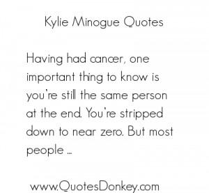 Kylie Minogue's quote #2