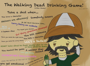 The Walking Dead Video Game Drinking Game by Junjou-DeathNote