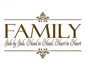 ... Family Wall Quote Lettering Vinyl Decals 22h x 36w QT0106 via Etsy
