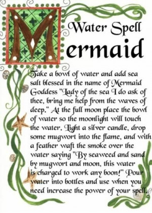 Water Spell Things we think are super cool over here at The Mermaid ...