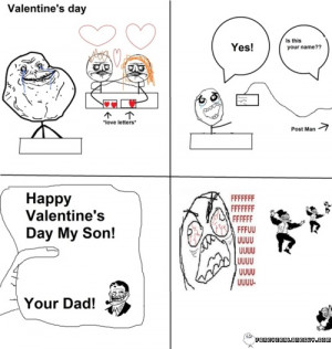 142 happy valentines day forever alone - Happy forever alone day!