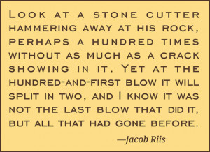 The other day I came across this compelling quote…