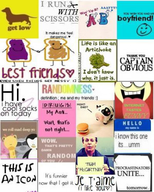 funny quotes collage