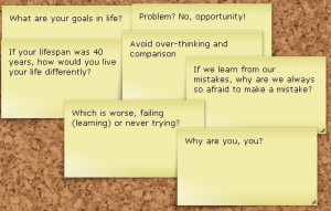 What Are Your Goals In Life ?