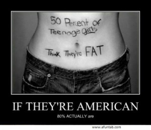 50% Of Teenage Girls Think They’re Fat If Thry’re American ...