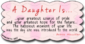 Quote Daughter Baby Girl