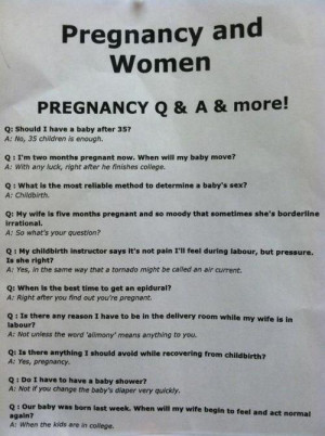 Pregnancy and women