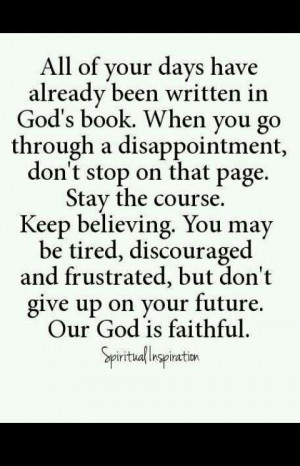 Keep believing