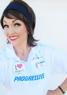 How to Look Like Flo the Progressive Lady