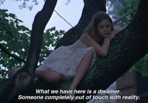 movie ever, daydreaming, dreamer, dreaming, dreams, girl, movie, quote ...