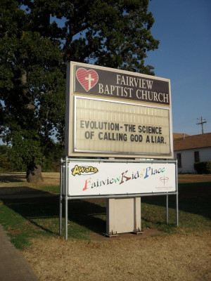 church marquee