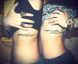 Sister Quote Tattoos Tumblr Sister tattoo quotes tumblr