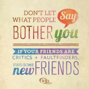 Joel Osteen - quote about friends