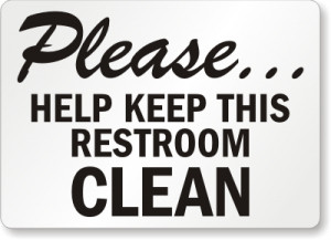 ... For Cleanliness: Bathroom Signs Cleanliness Ordinary Bathroom,Bathroom