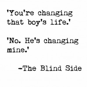 The Blind Side quote