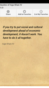 Quotes of Aga Khan IV - screenshot thumbnail