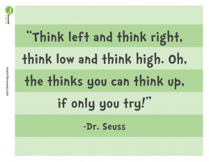 Dr. Seuss If Only You Try Quote Printable