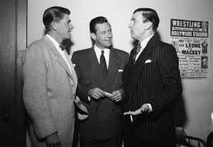 Ronald Reagan, William Holden and Walter Pidgeon