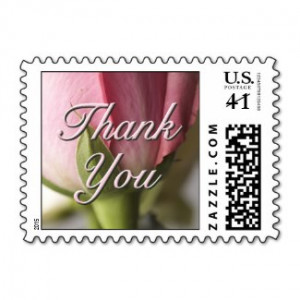 Thank You postage stamp by photoinspiration
